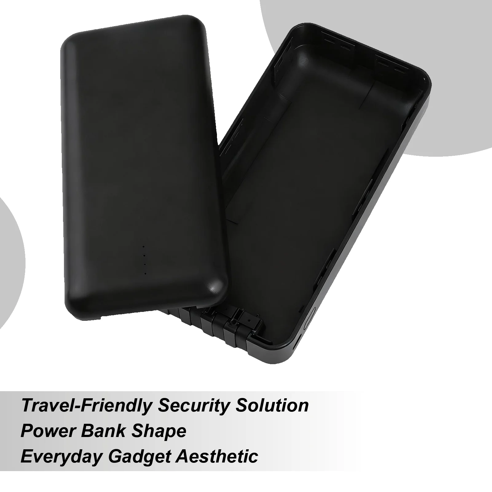 حاويات إخفاء سرية، حقيبة تخزين محمولة، تصميم باور بانك، عناصر مخبأة سرية للمنزل، مجوهرات آمنة للسفر، الأشياء الثمينة #1