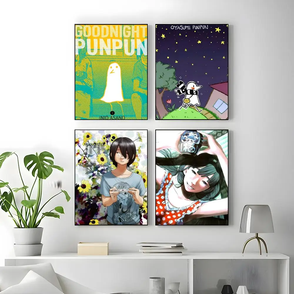 Manga Goodnight Punpun Poster Poster High Quality Wall Art for Home Office Bedroom Living Room Perfect