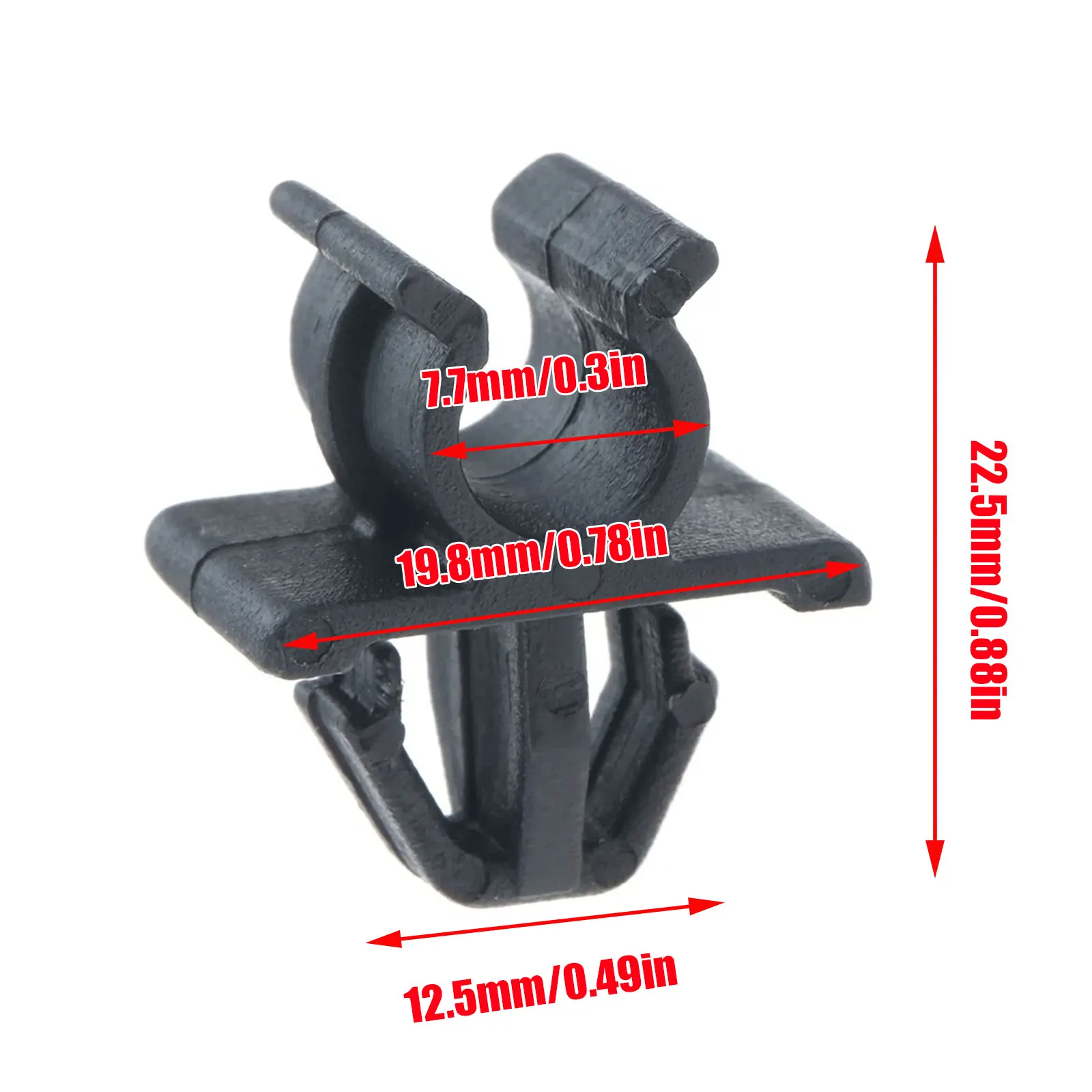 Bonnet Rod Stay Clip Hood Prop Rod Clip Hold Retainer 65722JA000