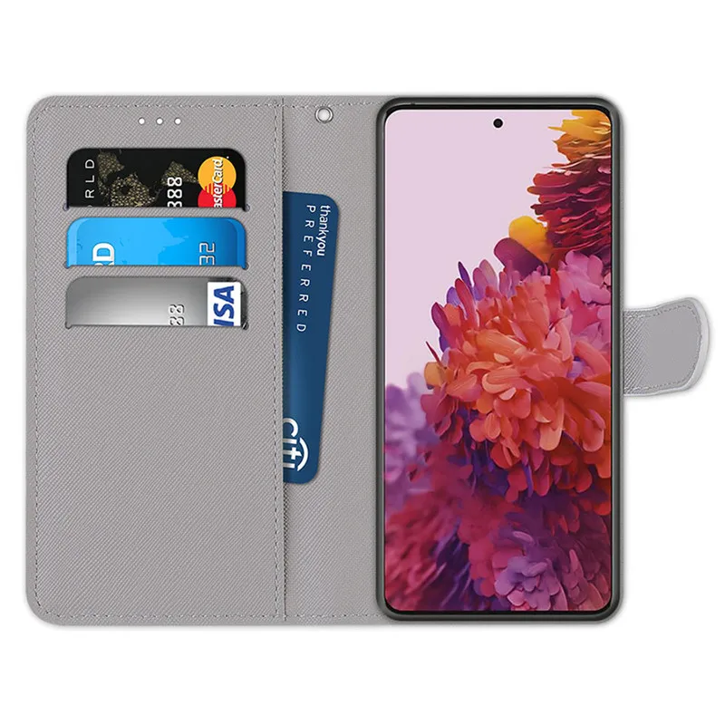 Leather Magnetic Case For Xiaomi Redmi Note 12S 12C Note12 4G Note 12 Turbo 5G Note12S Phone Cover Flip Wallet Painted Funda