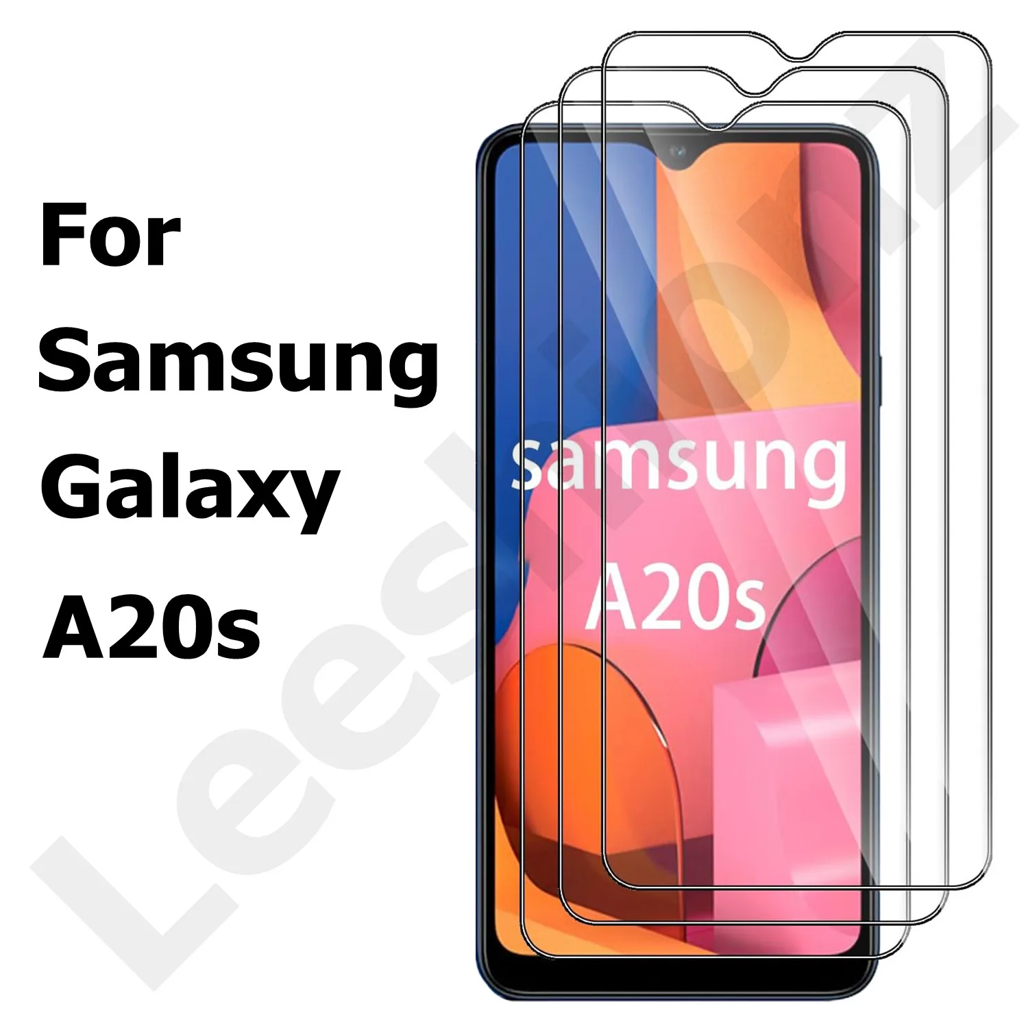 

2/4pcs Screen Protector Glass For Samsung Galaxy A20s Tempered Glass Film