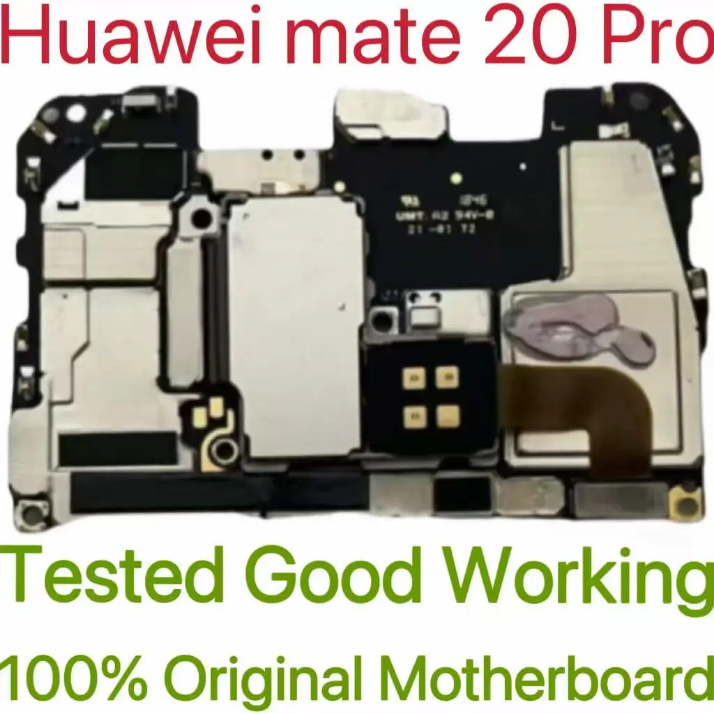 Global Version Original Unlocked Motherboard for Huawei Mate 20 Pro Tested Circuit Plate Main Logic Board for Huawei Mate 20 Pro