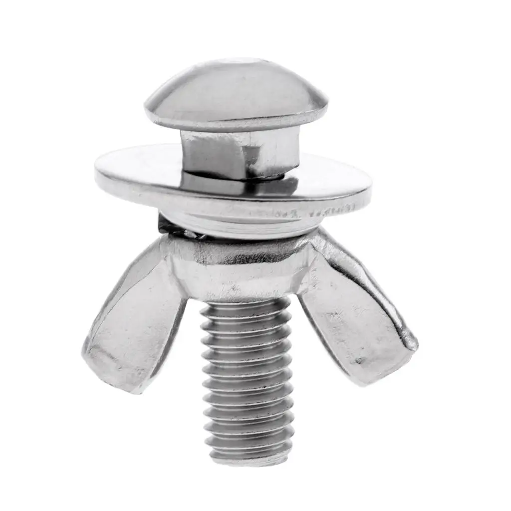 M8 Threaded Wing Screw Sets 35mm Stainless Steel Butterfly Screw with