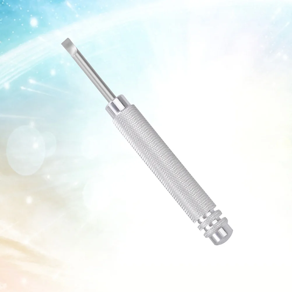 

Silver Metal Watch Back Opener Durable Radian Design Handle for High Grade Watches Removal Repair Tools