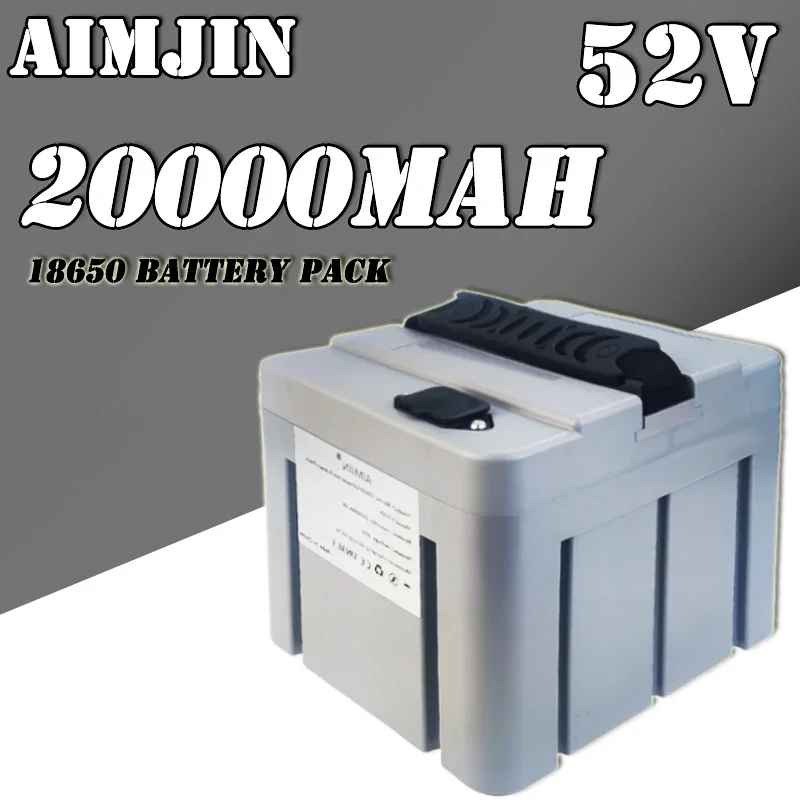 

14S7P 52V 20Ah Lithium Battery Pack for Battery Use Waterproof and Flame-retardant Materials