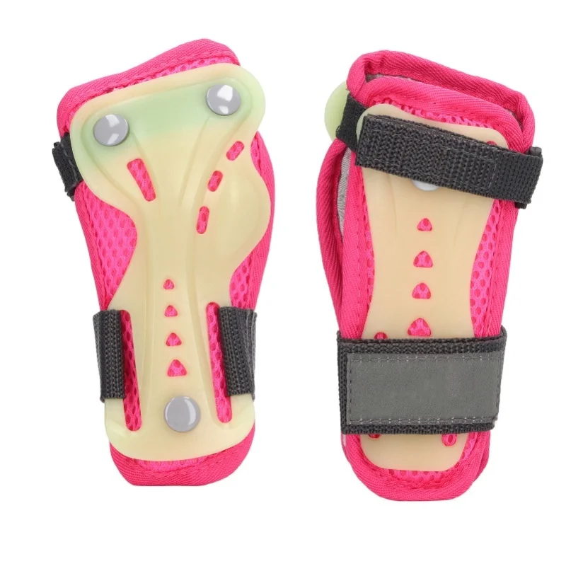 2Pcs Roller Skating Wrist Guards Sweat Absorption Breathable Flexible Kids Skating Wrist Brace For Kids Sports Outdoor S (Ages 3