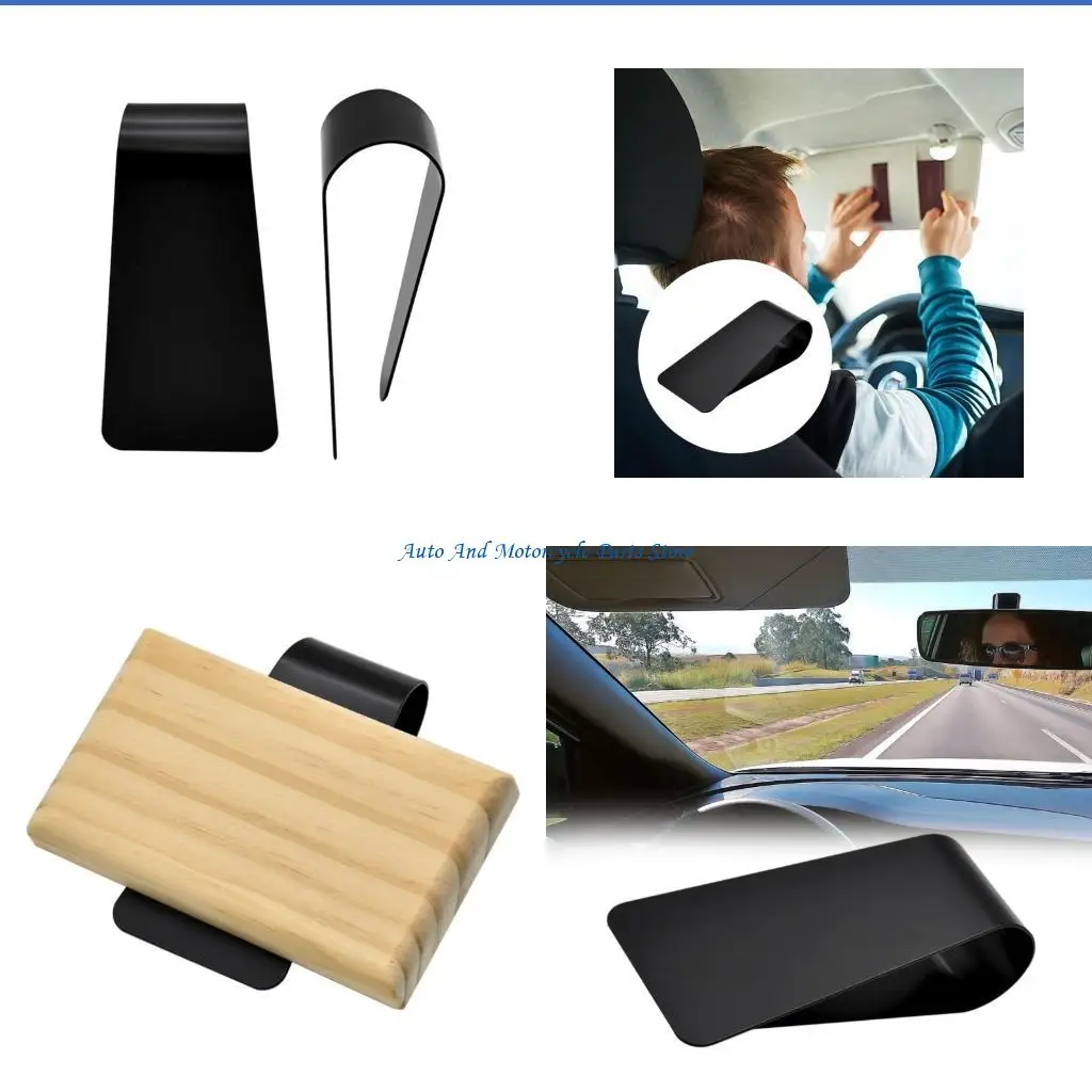 P9FD Smooth Metal Air Freshener Clip Designed For Car Sun advisor dense And Convenient With Refreshing Scent