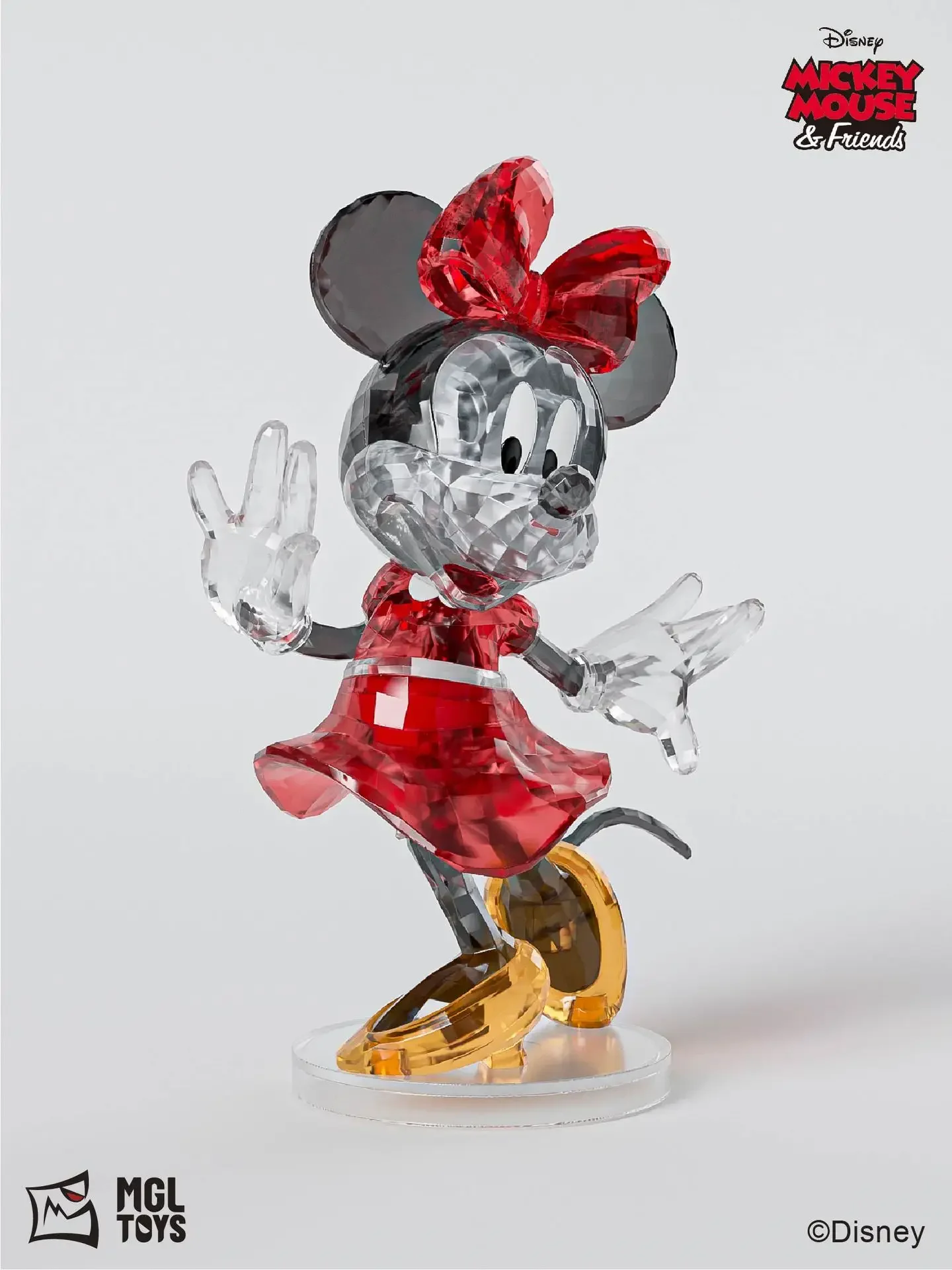 Assembled Mickey Donald Duck Toys Handmade Ornaments Gifts for Boys and Girls Three-Dimensional Crystal Building Blocks image 3