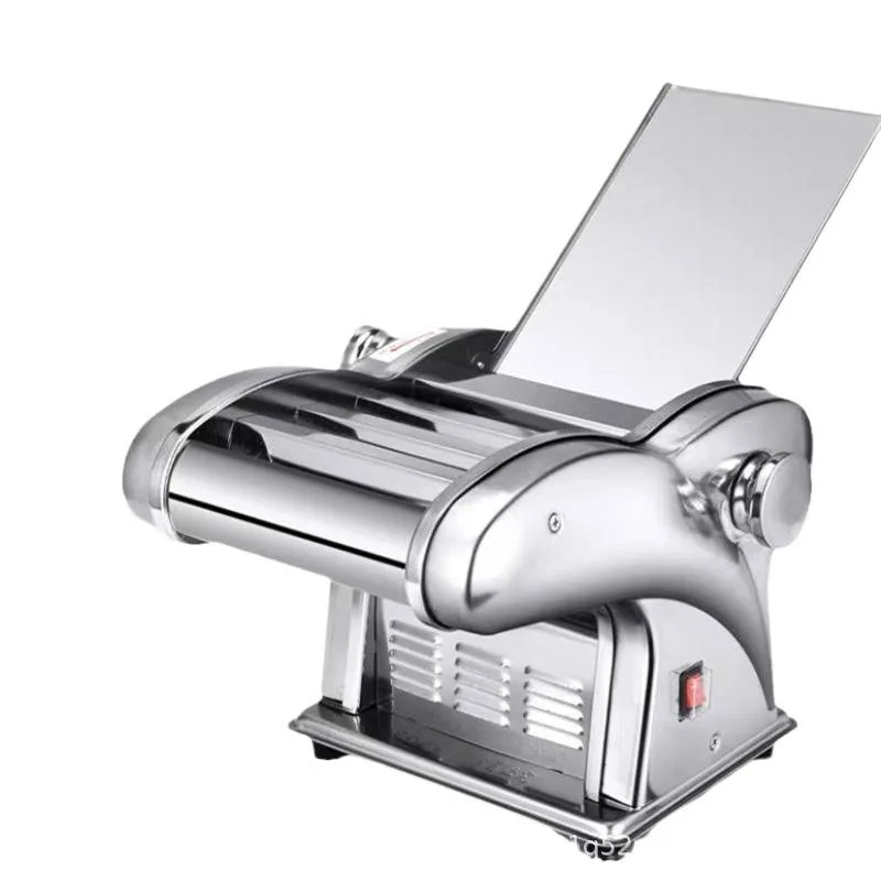 Compact Electric Automatic Noodle Press Stainless Steel for Dumpling Wrappers Home Commercial Use