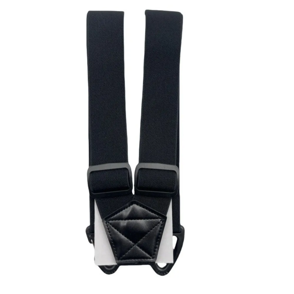 Fashion Heavy Duty Work Suspenders 3.8cm Wide Retro Y-Type Suspenders Elegant Anti-slip Adjustable Suspenders Suit Accessories