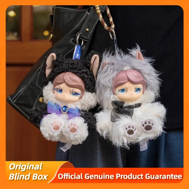 

Подлинная серия Momo Cat Universe, слепая коробка, милый плюшевый кулон, фигурки кукол, модные украшения, игрушки, загадочная коробка, подарок на день рождения