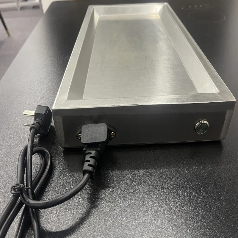 Commercial induction cooker plug-in chain store rectangular non-stick pan oven