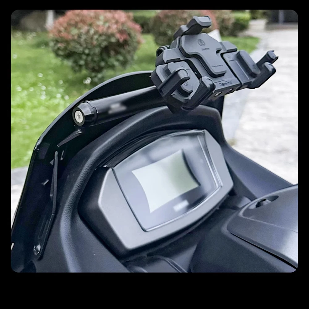 Soporte de teléfono para YAMAHA NMAX 155 N-MAX 155 2020-2024, soporte de marco para motocicleta, soporte de placa de navegación GPS ﻿