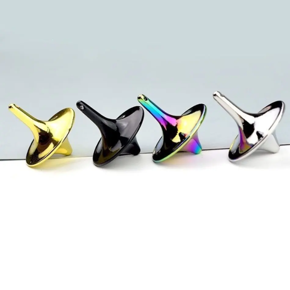 Funny Mini Magic Rotating Gyroscope Gift Creative Toy Spinning Top Inception For Exquisite Collection Decor Birthday
