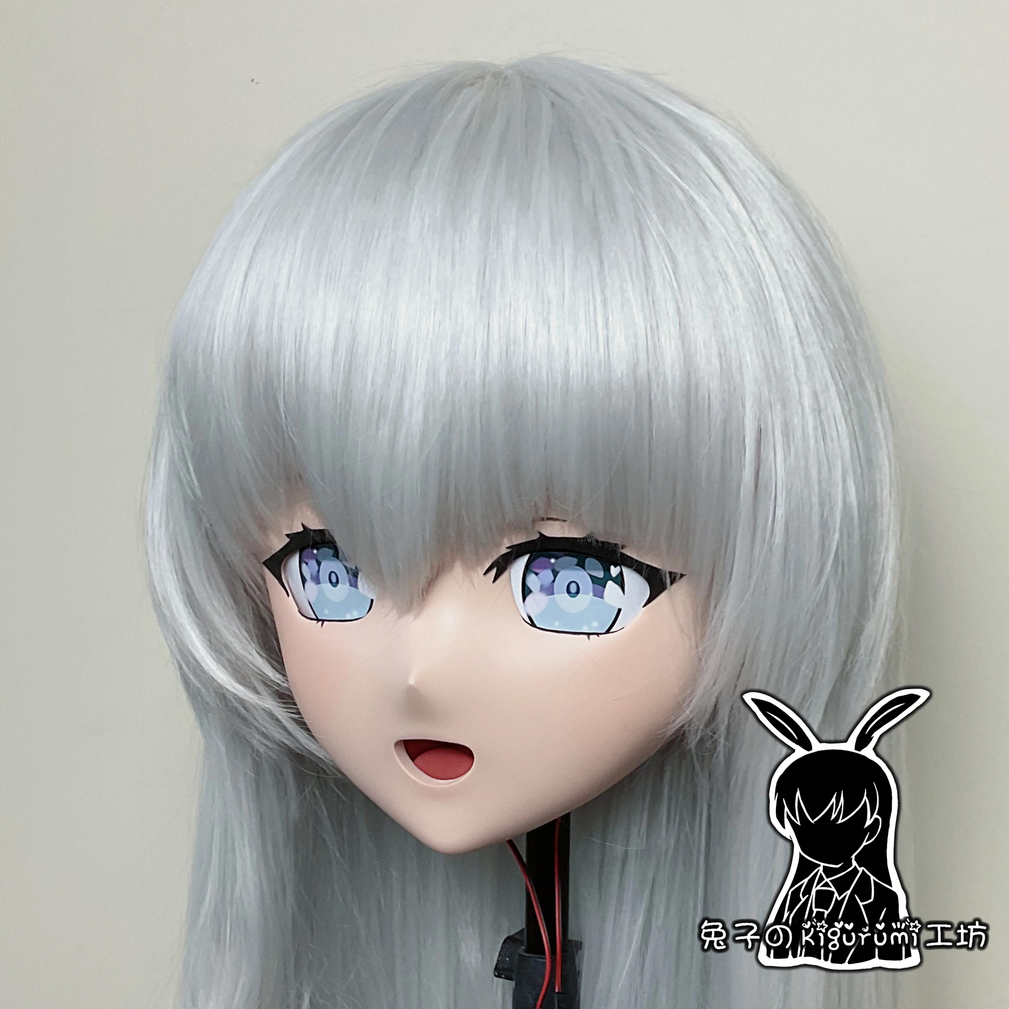 

(RB20230)Customize Full Head Quality Handmade Female/Girl Resin Japanese Anime Cartoon Character ‘Mea’ Kig Cosplay Kigurumi Mask