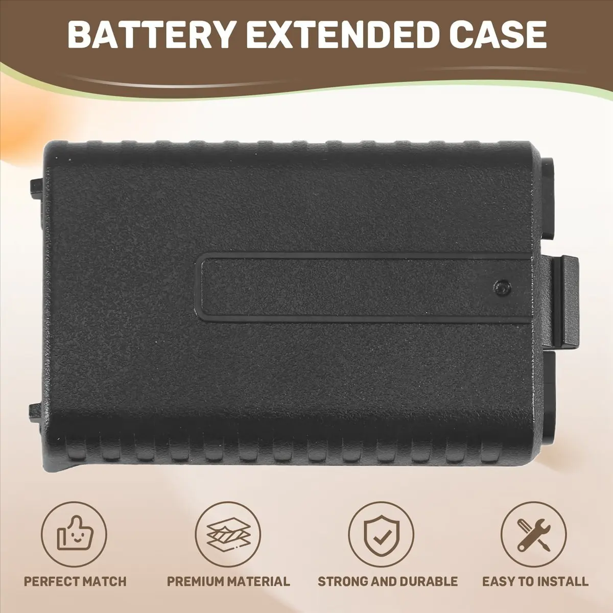 【POPULAR PICK】-for Radio UV5R UV5RB UV5RE UV5REP 6AAA Battery Extended Case Shell Box