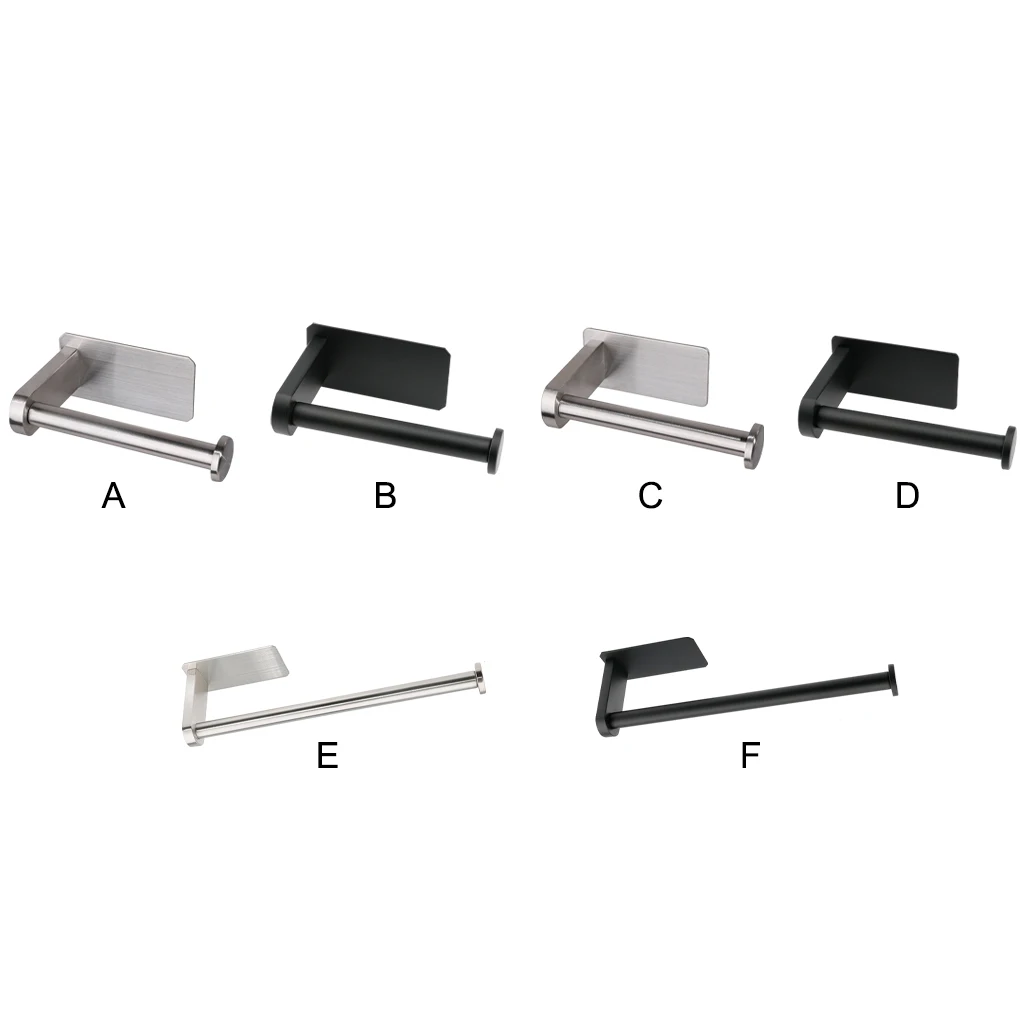 Stainless Steel Towel Rack - Space Saving And Multiple Surfaces Available Tile Paper Towel Holder