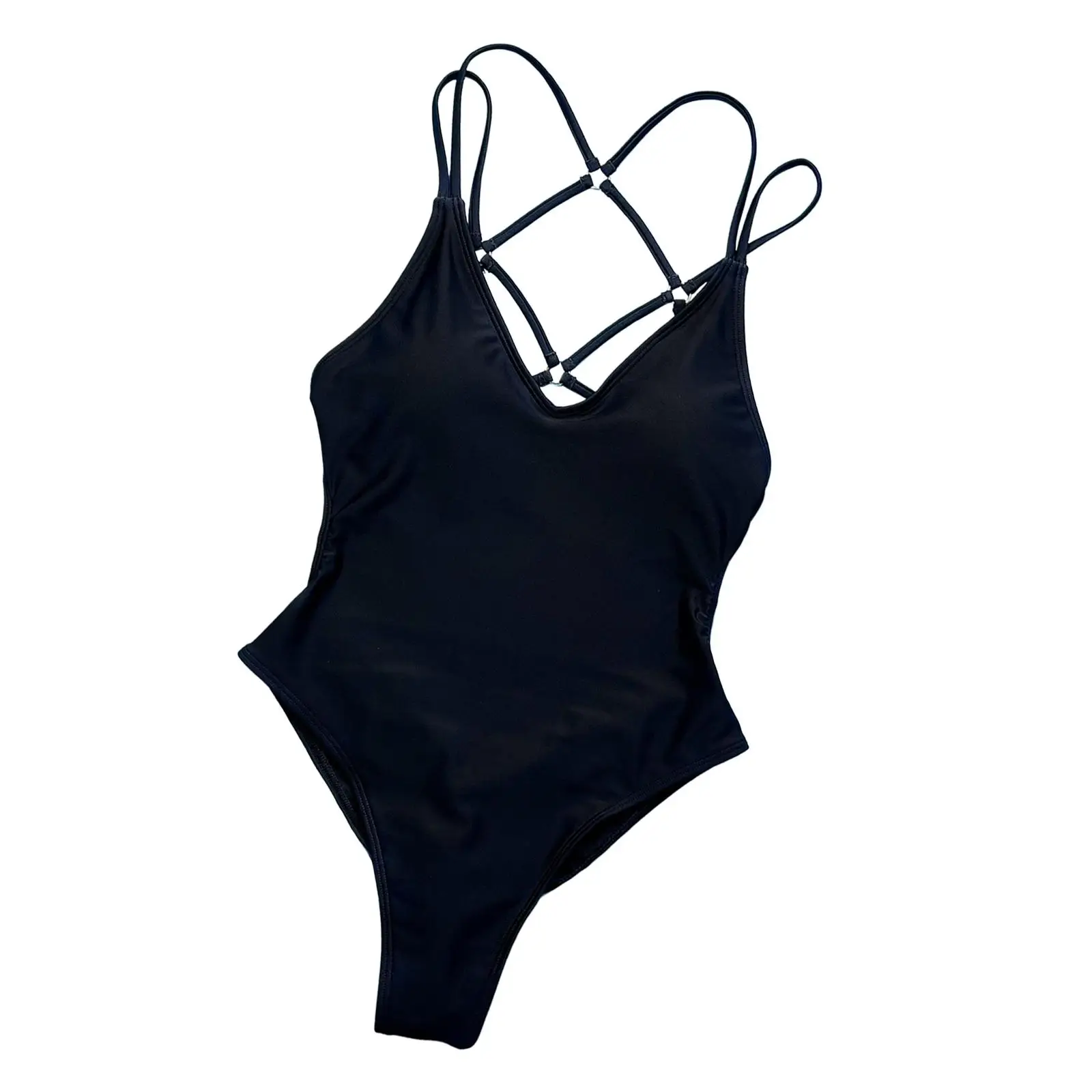 

Women Swimsuits Halter Swimwear Padded Cup Deep V Neck Costume Backless Swim Suit Bathing Suit for Surfing Female Beach Ladies