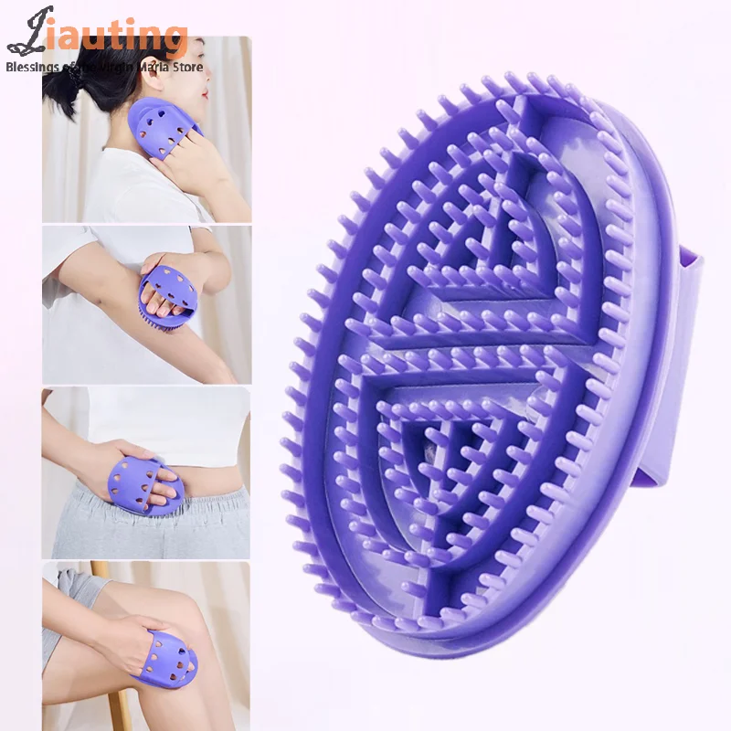 

Soft Body Massager Brush Gua Sha Scraping Board Massage Meridian Brush Scrapper Anti Cellulite Slimming Relaxing Scrub Massager