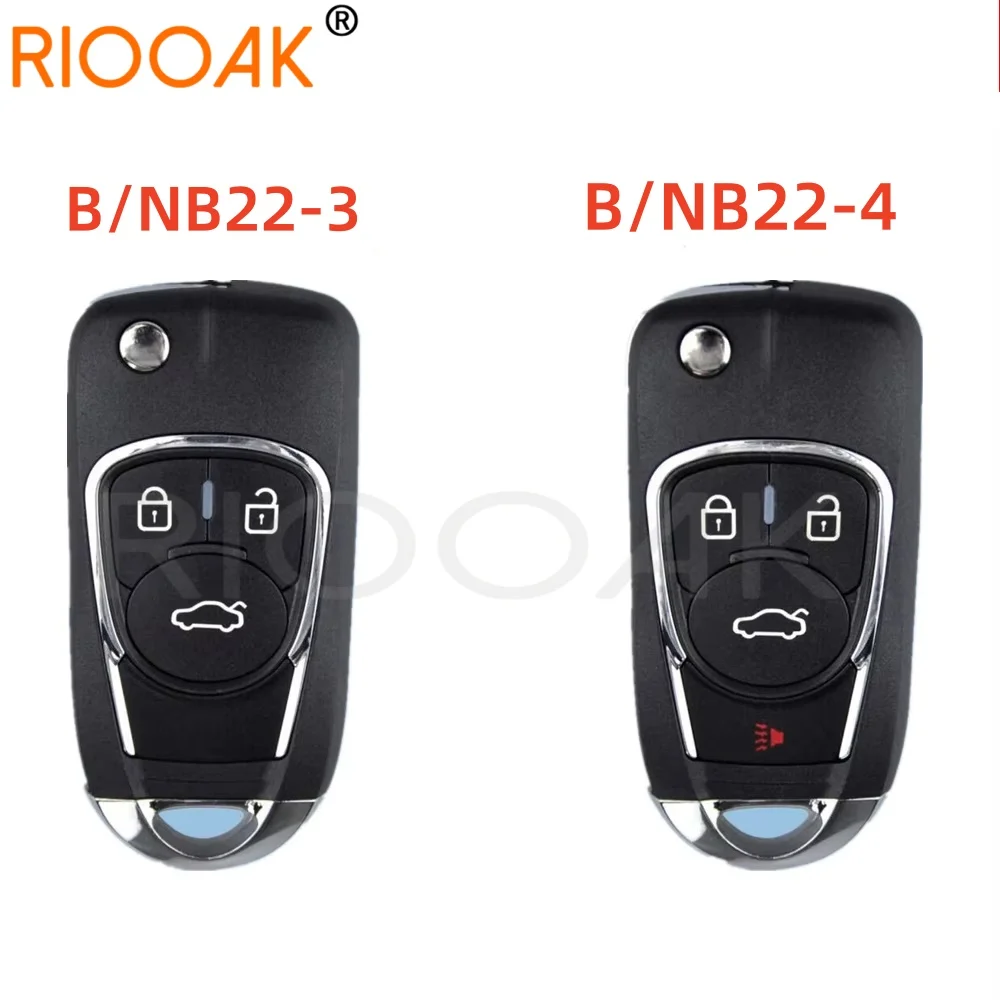 5PCS KD Remote B22-3/4 NB22-3/4 Universal Car Key for KD900 URG200 MINI KD B22 NB22 for KD-X2 KD-MAX Key Programmer