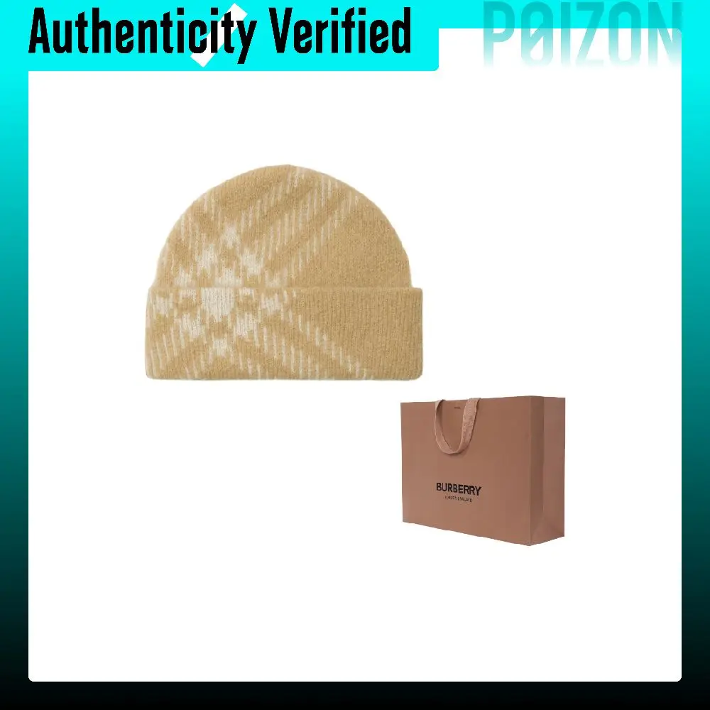 Burberry Beanies Women's Sandy Beige 81207951