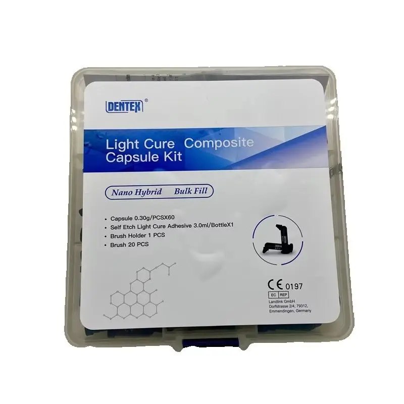 Dental Composite Dentex Bond Refill Unidose Campsule (стандартный) Light Cure Composite Capsule Kit