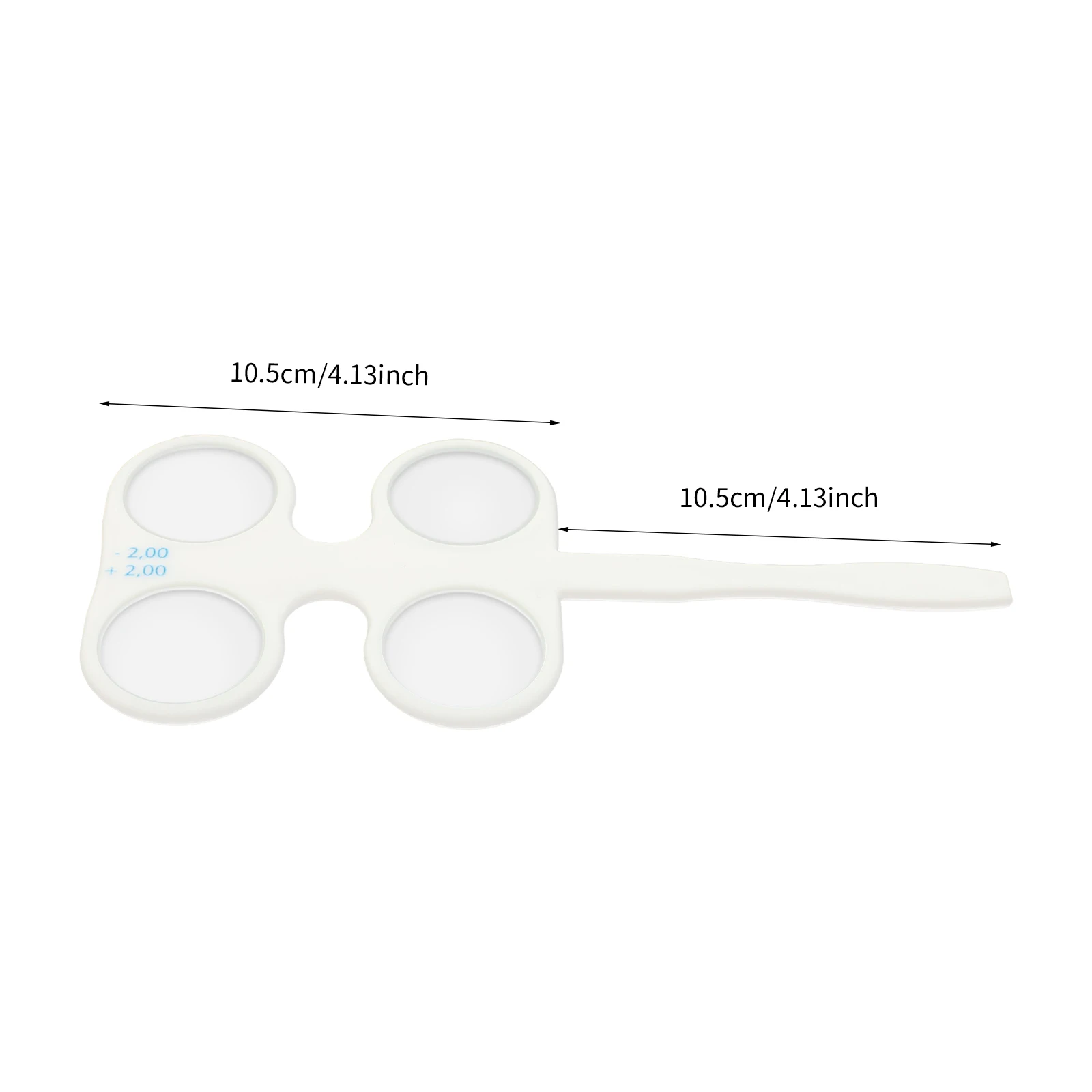 4PCS Optical Optometry Flip Trial Lens Flipper Handle Kit For Confirmation Test