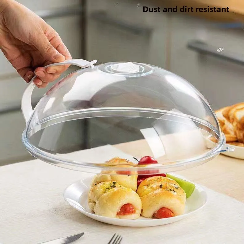 thickened-food-grade-glass-microwave-oven-cover-lid-easy-to-clean-steam-resistant-high-temperature-resistant-kitchen-cooking