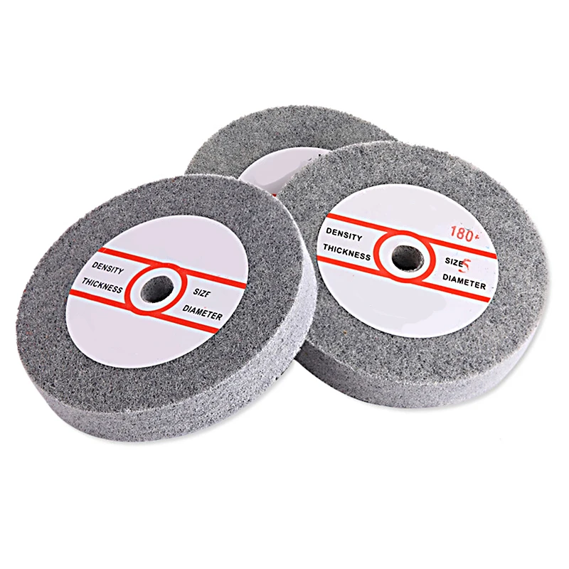 

150 мм специальный полировальный круг из нейлонового волокна, металл, нержавеющая сталь, медь, алюминий, шлифовальный круг для удаления заусенцев, абразивные инструменты