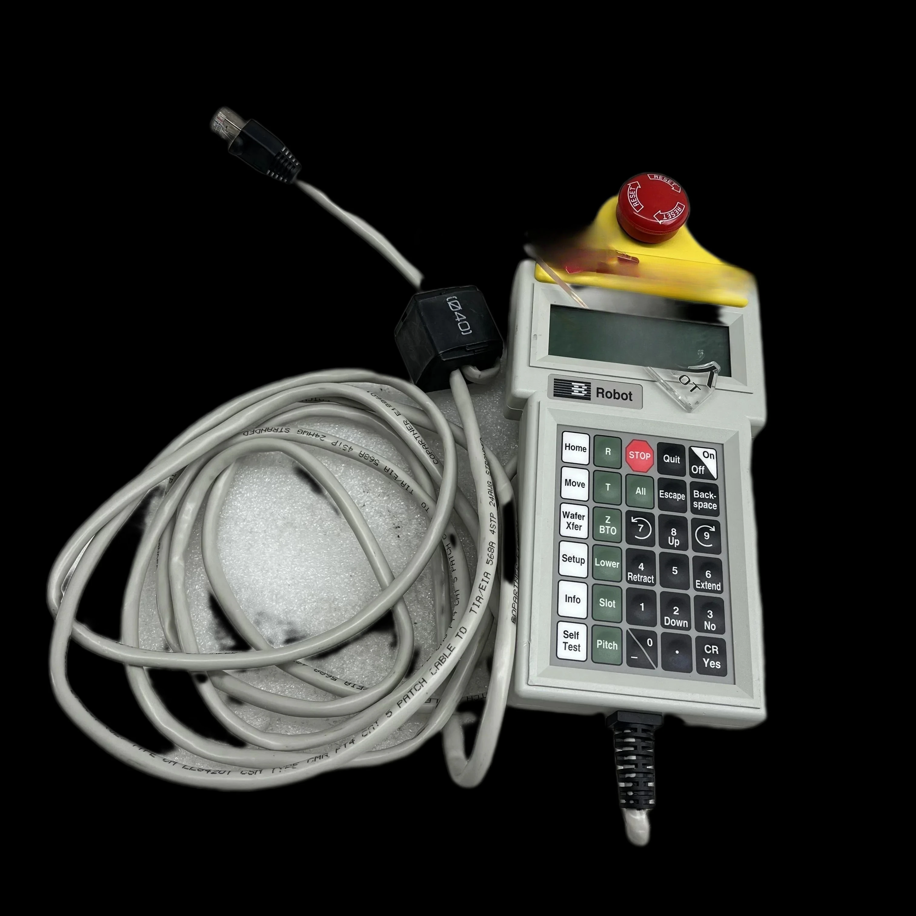 

Teaching pendant TT1ENR2-1-TVS-NES-BROOKS 112910 second-hand, in good working condition TT1ENR2-1-TVS-NES-BROOKS 112910