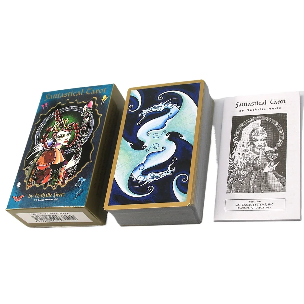 Santastical tarot 78pcs cards 1: 1 Size Guide book Tarot Board games