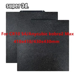 PEI Textured Build Plate For Anycubic kobra2 Max 410x410 430 Double Sided pei Spring Steel Sheet PEO PET Heated Bed For CR10 S4