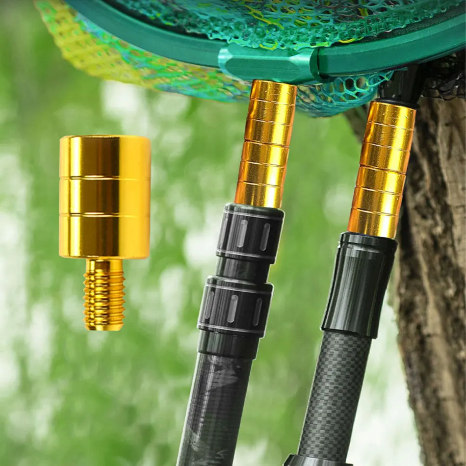 Topranc Fischnetz Pole Griff Stecker M6 M8 M10 M12 Adapter Konverter Halterung Schraube Angeln Kescher Kopf – Detail 7