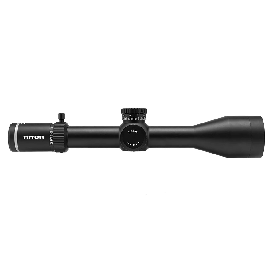 RITON ALWAYS RICHT ON 7 CONQUER 4-32×56FFP Hunting Riflescopes Tactic Spotting Rifle Scope Collimator Sight Optical Air Gun Aim