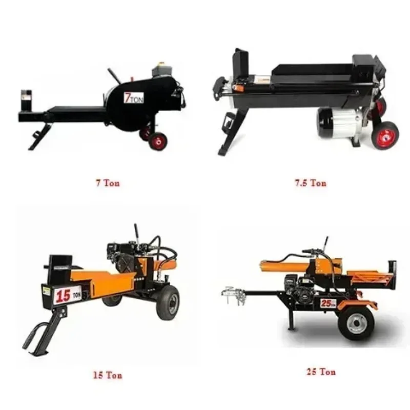 Horizontal and Vertical / Mobile Wood Chippers Log Separators