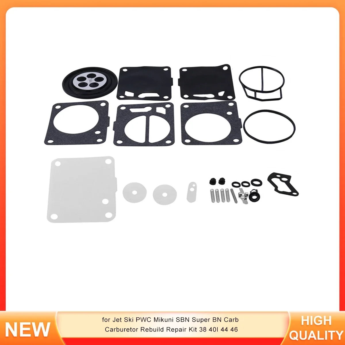 for Jet Ski PWC Mikuni SBN Super BN Carb Carburetor Rebuild Repair Kit 38 40I 44 46