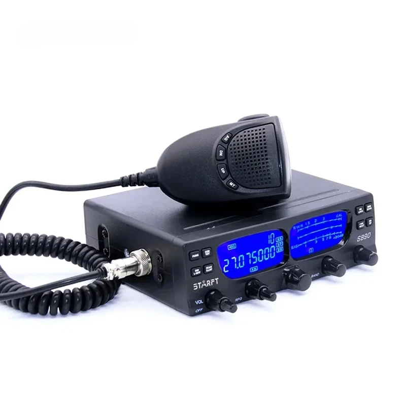 

Starft S890 CB AM LSB PA Vehicle Car Radio Walkie Talkie 20km 50km FM SSB cb radio