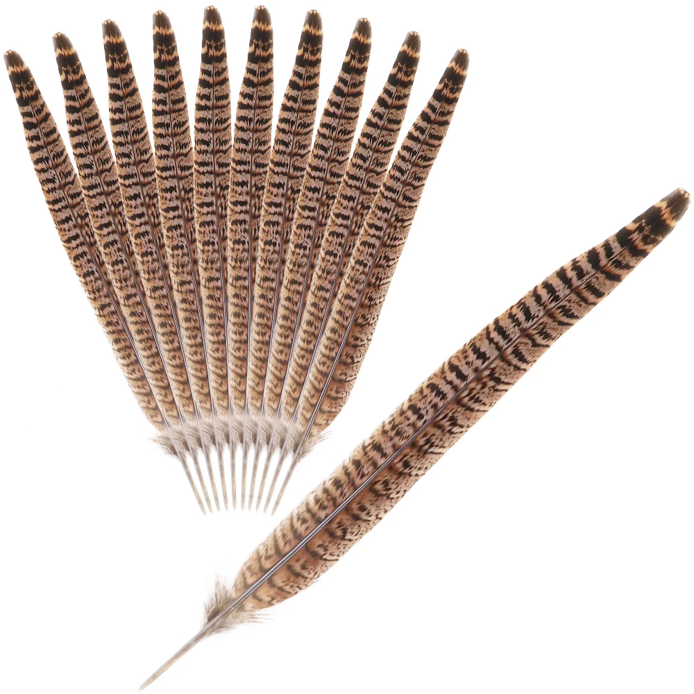 25-30cm Hen Pheasant Tail Feather 10/20/50Pcs Natural Feather for DIY Crafts Jewelry Making Festival Headdress Creative Supplies