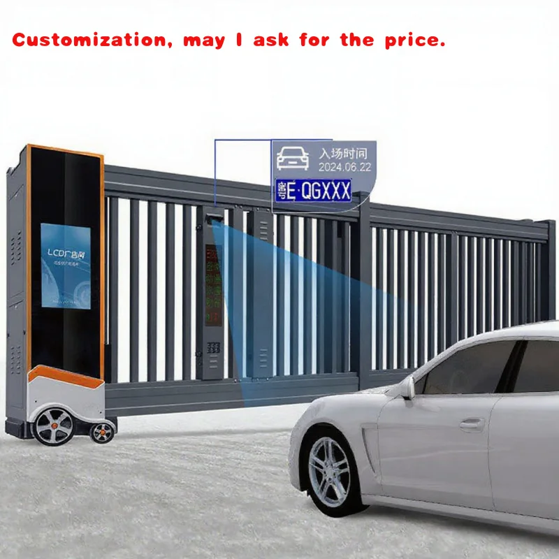 

на заказ.Современная алюминиевая автоматическая система распознавания номерного знака для двухдверных раздвижных дверей, заводская система распознавания номерного знака в гараже для спортзала