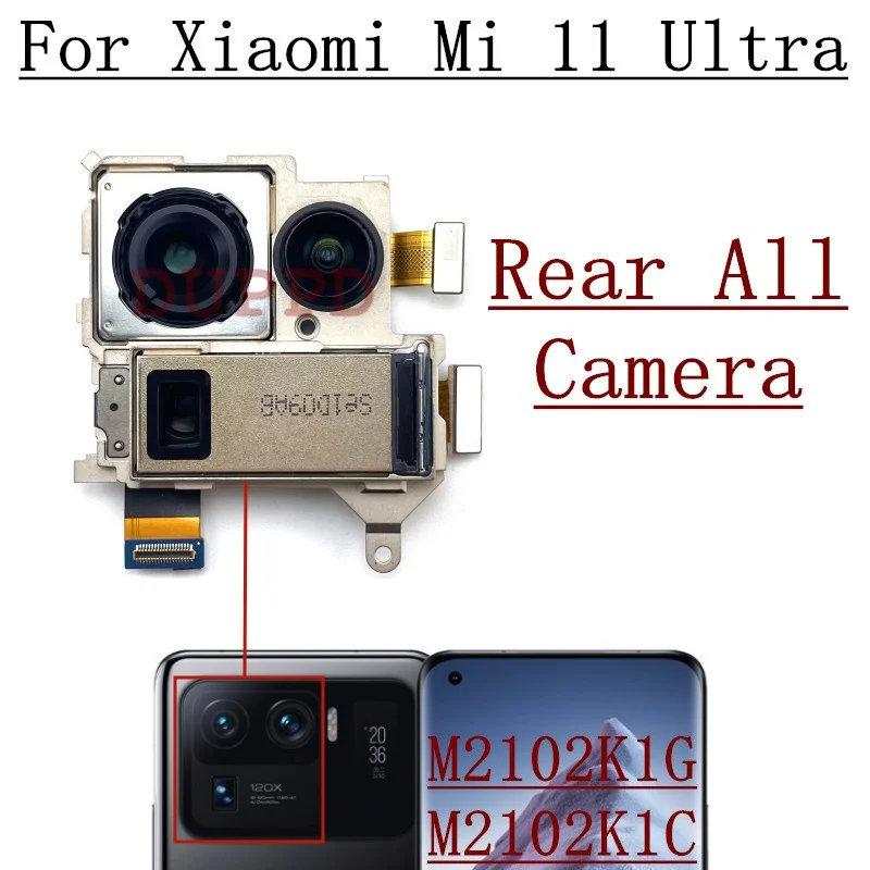 Rear Camera For Xiaomi Mi11 Mi 11 11X 11T Pro Ultra 11i Back Facing Main Backside Camera Module Flex Repair Spare Parts