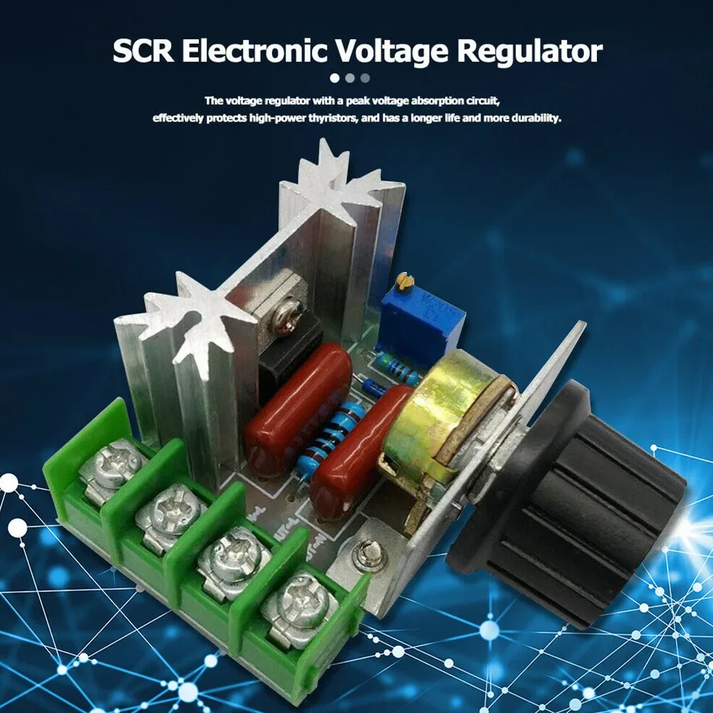 Customizable 2000W regulator for optimal heating performance electronic SCR motor speed control module with thyristor technology