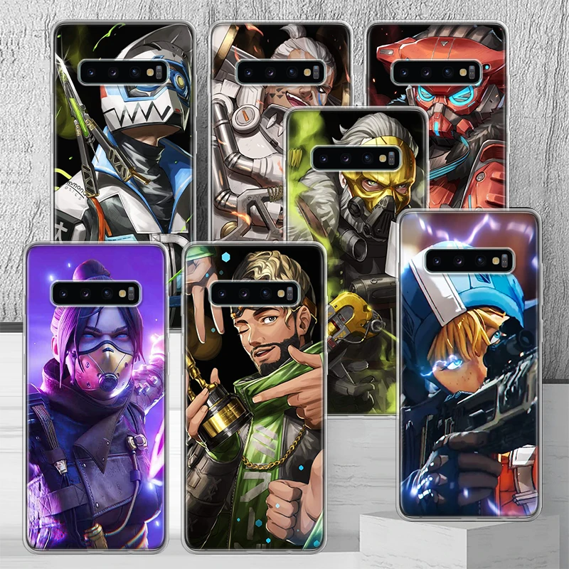 Apex Legends Phone Case Coque For Samsung Galaxy M12 M21 M31 M30S M32 M51 M52 Note 20 Ultra 10 Pro 9 8 J4 Plus J6 + J8