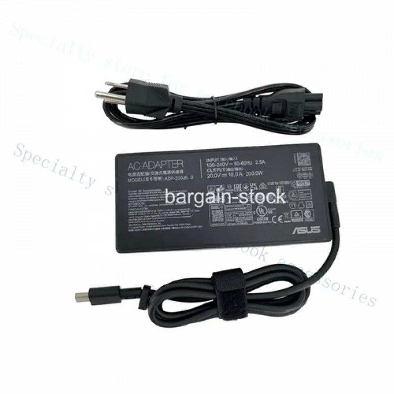 A+ 200W AC Adapter Charger For Asus ROG Zephyrus G14 2025 GA403WW RTX 5080 Laptop