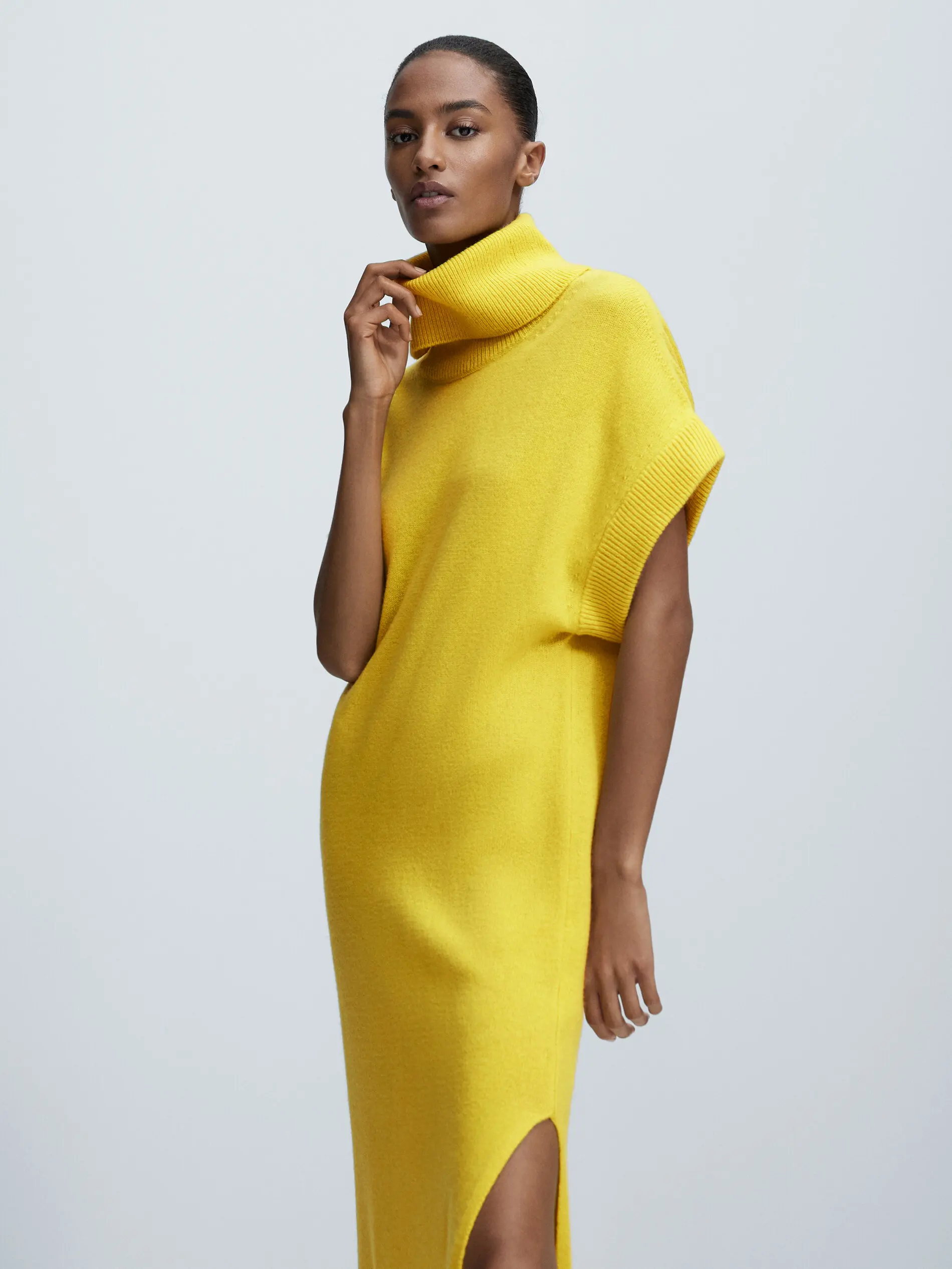 

Ethereal MD 2025 massidutti winter new style of Ladies' casual and fashionable long wool blend dress