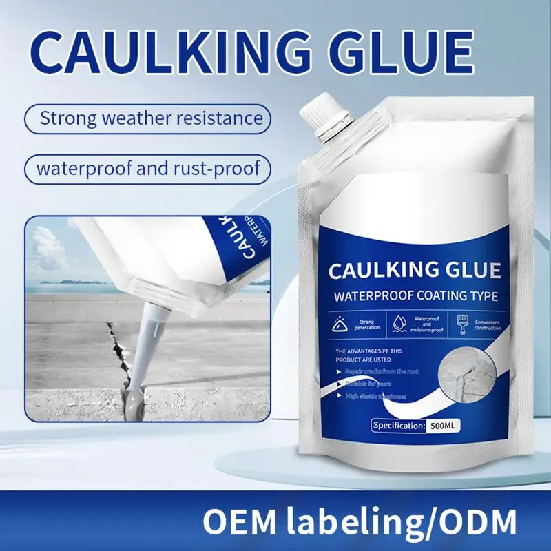 Self Leveling Grouting Adhesive With High Performance Crack Resistance Waterproofing Crack Filling Quick Drying Crack Repair