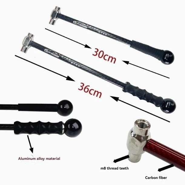 

Car dent repair tool double hammer double pen set dent M8 traceless tapping repair