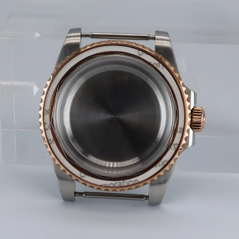 For NH35 Classic Modified Stainless Steel Accessories Sapphire Calendar for NH36NH38 Movement 40MM Case
