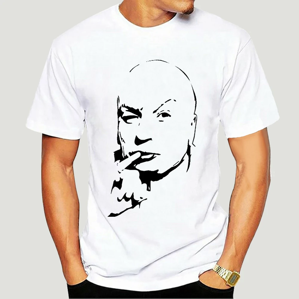 Printed Men T Shirt Cotton tshirts O-Neck Short-Sleeve Austin Powers - Dr Evil Women T-Shirt 7363X