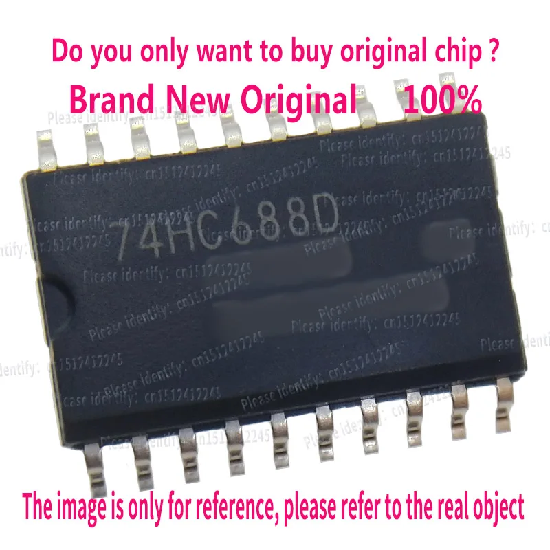 5PCS 74HC688 74HC688D,653 MARK: 74HC688D SO20 8-Bit Magnitude Comparator IC CHIP New Original