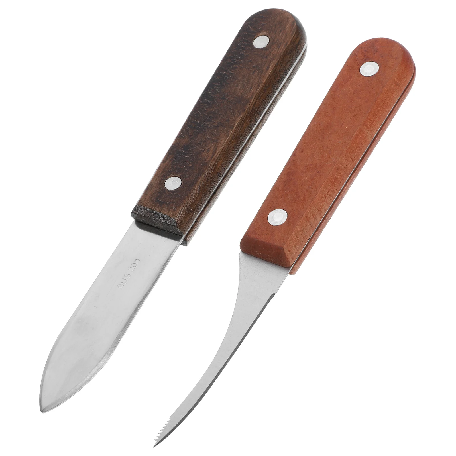 

Oyster Shrimp Line Knife Set Tools Cleaning Stainless Steel Shears Seafood Opener